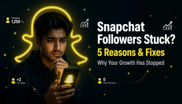 Snapchat Followers Stuck Here Are 5 Real Reasons and How to Fix Them