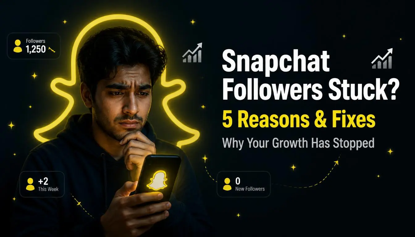 Snapchat Followers Stuck Here Are 5 Real Reasons and How to Fix Them